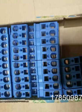 议价德国10平方蓝色弹簧式接线端子ST 10 BU  3036123议价