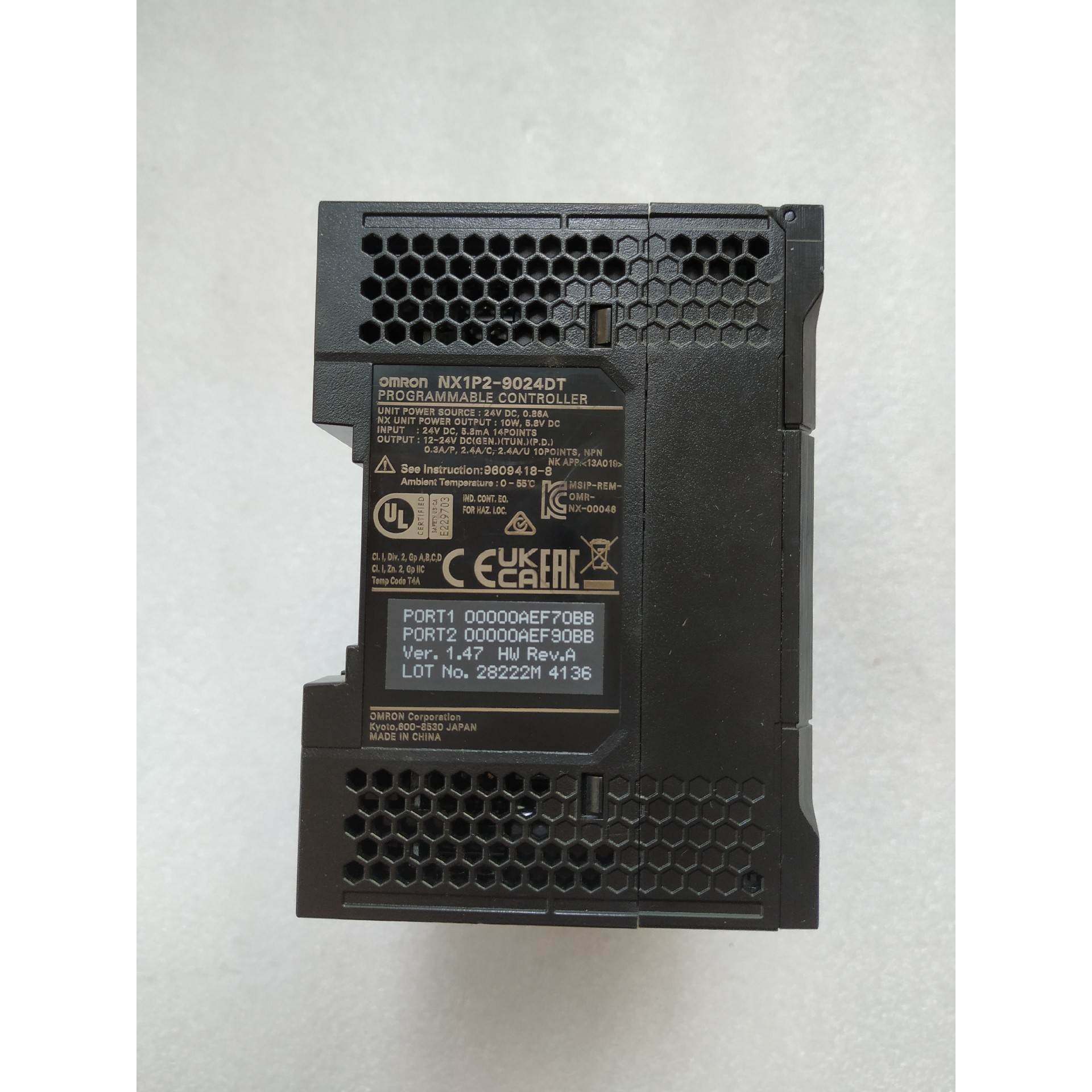 议价议价欧姆龙NX1P2-9024DT 实物拍摄,1.47版本,功能议价议价