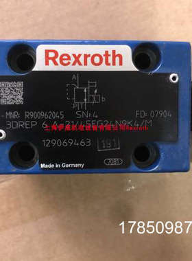 议价力士乐3DREP6A-21/45EG24N9K4/M R900962045力士乐比例阀德国