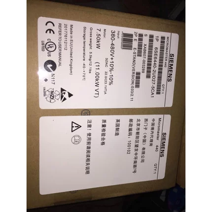 非实价议价议价变频器6se6440-2ad27-5ca1 6se6440-2Ud27/2ue27-5