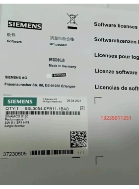 非实价议价议价CF卡6SL3054-2PA23-2QA20-0TA01-0AA00-1A-1BA0-0A