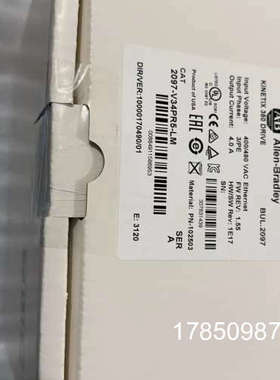 议价Allen Bradley 2097-V34PR3 Kinetix 300伺服驱动器，400/480