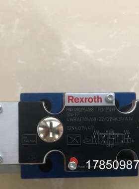 议价R900954088 4WRAE10W60-22/G24K31/A1V德国Rexroth比例阀议价
