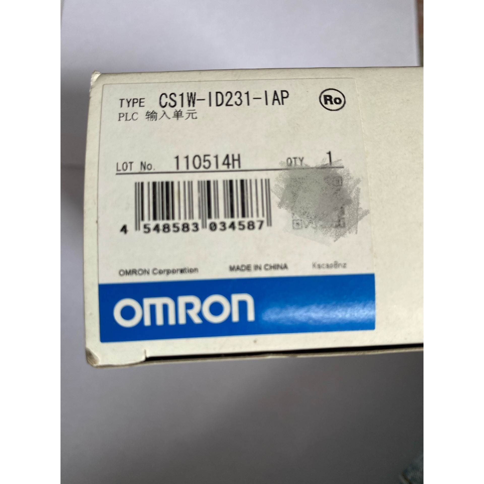 非实价议价议价(议价）欧姆龙PLC原包装CS1W-ID231-IAP，5台，CS1