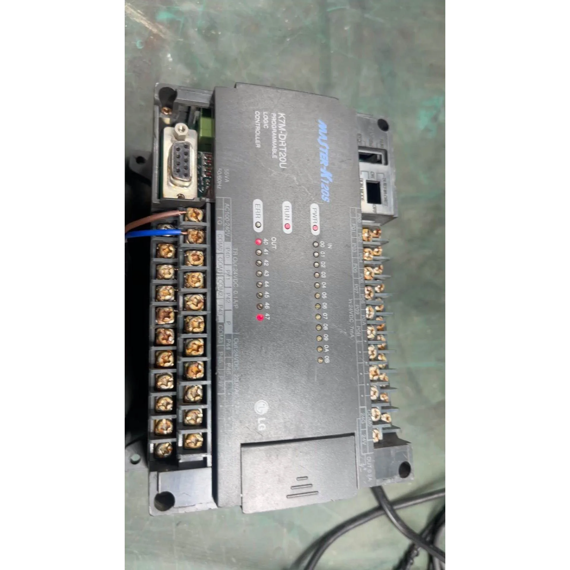 非实价议价议价韩国LG PLC 控制器K7M一DRT20U 功能正常 二非实价