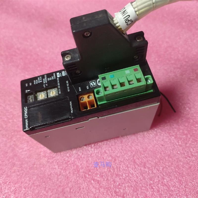 非实价议价议价欧姆龙CPM2C-S110C-DRT二手拆机件,实物图,功非实
