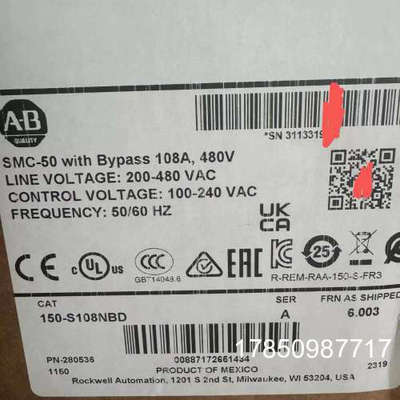 议价AB罗克韦尔软启动150-s108nbd 150s135nbd议价