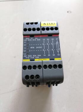 非实价议价议价拆机二手实图 ABB安全继电器RT6, 24DC，2TLA01002