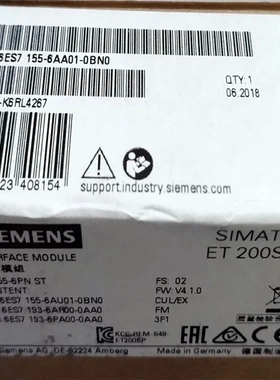 非实价议价议价6ES7155-6AA01-0BN0/捆绑包， IM 155-6PN ST 全新