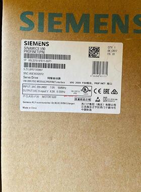 非实价议价议价6SL3210-5FB11-0UF1V90驱动器1.0KW/千瓦6SL32105F