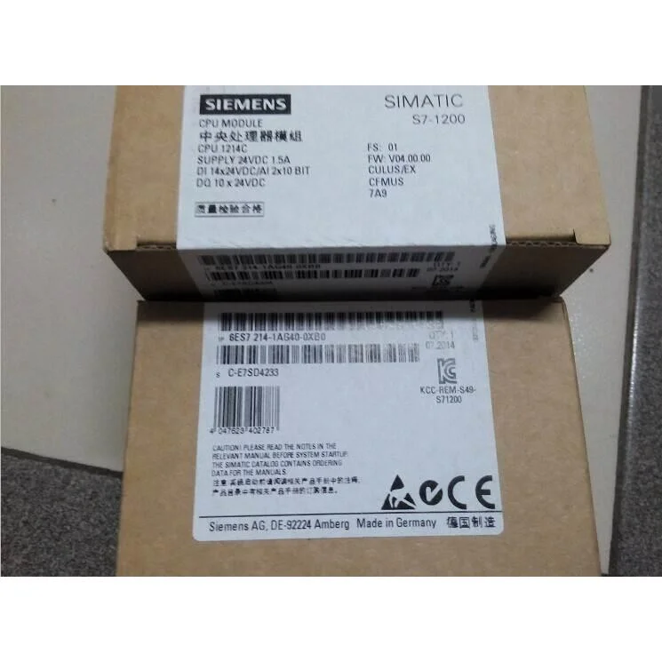 非实价议价议价原装6ES7 214-1AG40-0XB06ES7214-1AG4O-OXBO CPU