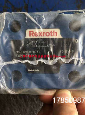 议价4WMM10E3X R983030773力士乐手动换向阀不带定位功能德国议价