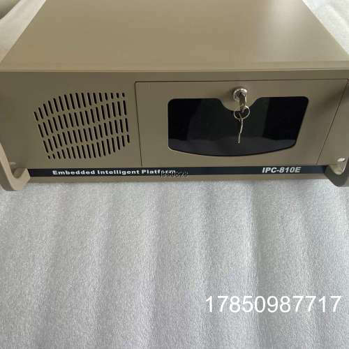 议价9.5新 IPC-810E工控机 双核处理器 安装Win X【】议价