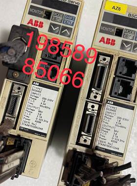 非实价议价议价议价议价议价ABB伺服驱动器BSD0400两台议价400W议