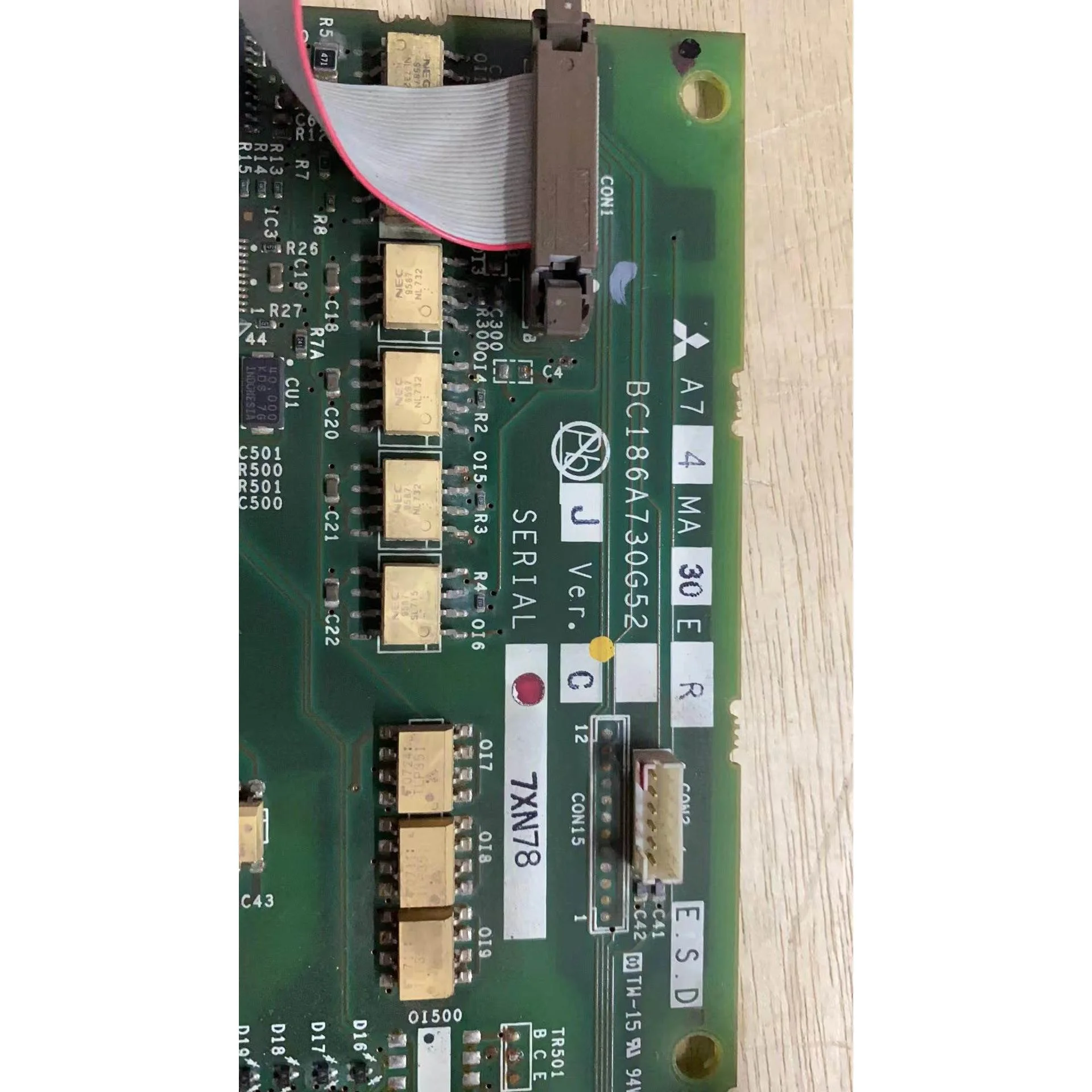非实价议价议价二手A74MA30E、BC186A730G52三菱变频器电源板非实