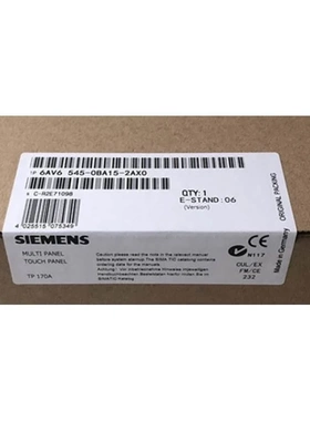 非实价议价议价6AV65450BA152AX0TP170A触摸屏6AV6545-0BA15/OBA1