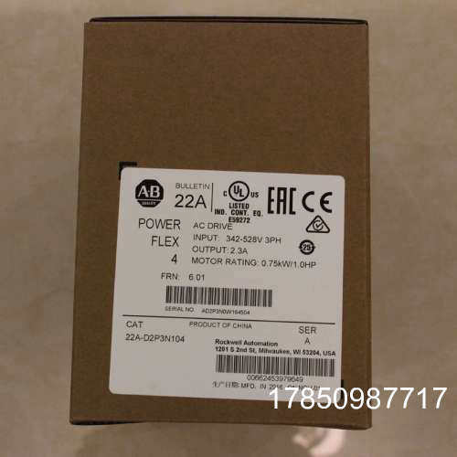 议价罗克韦尔PowerFlex400P变频器 22P-D030N103 AB 22PD030N103