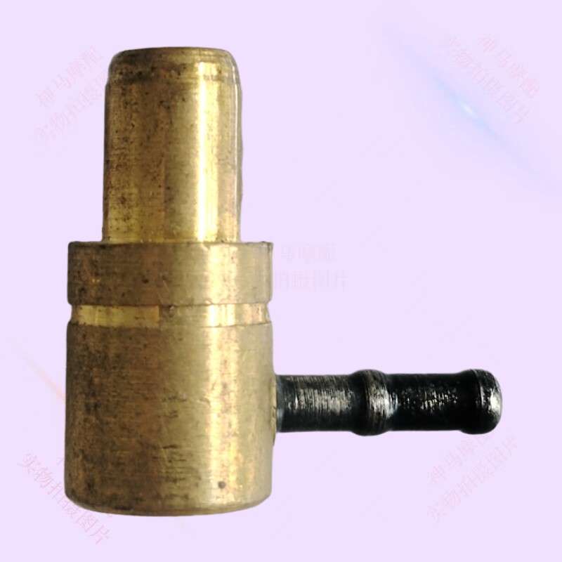 适用铃木AG50 SJ50化油器进气阀铜嘴 JOG90 化油器机油管改装铜嘴