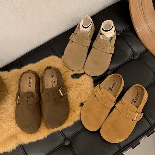 复古平底勃肯鞋女2025年秋季新款