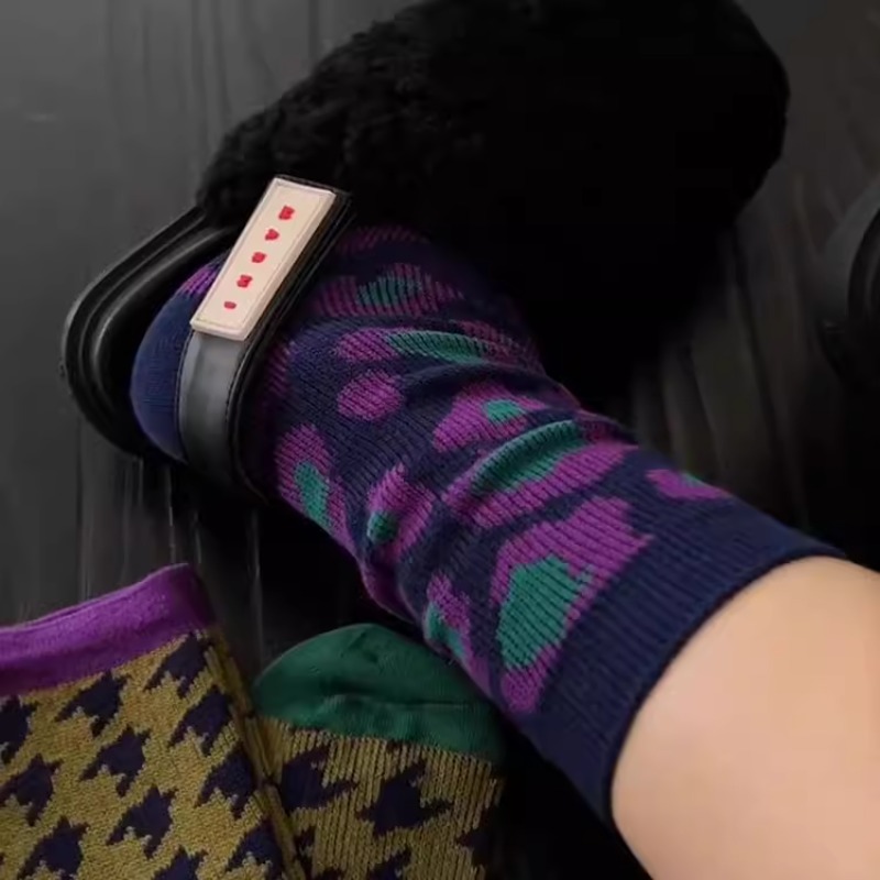 【3双装】这组复古千鸟格真的很适合冬季~!秋冬系列款潮气十足!