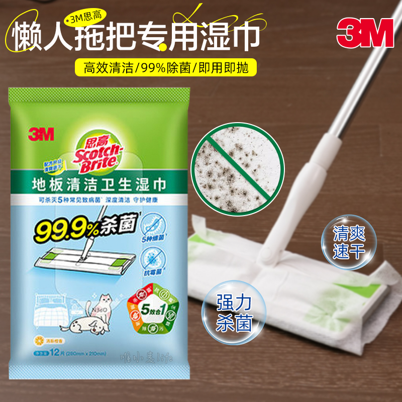 干湿两用家用地板可抛式可挂式