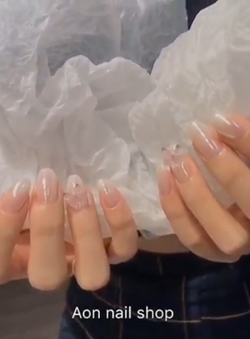AONNAIL【粉】美甲珍珠白极光粉白色美甲月光粉珠光粉Novel同款