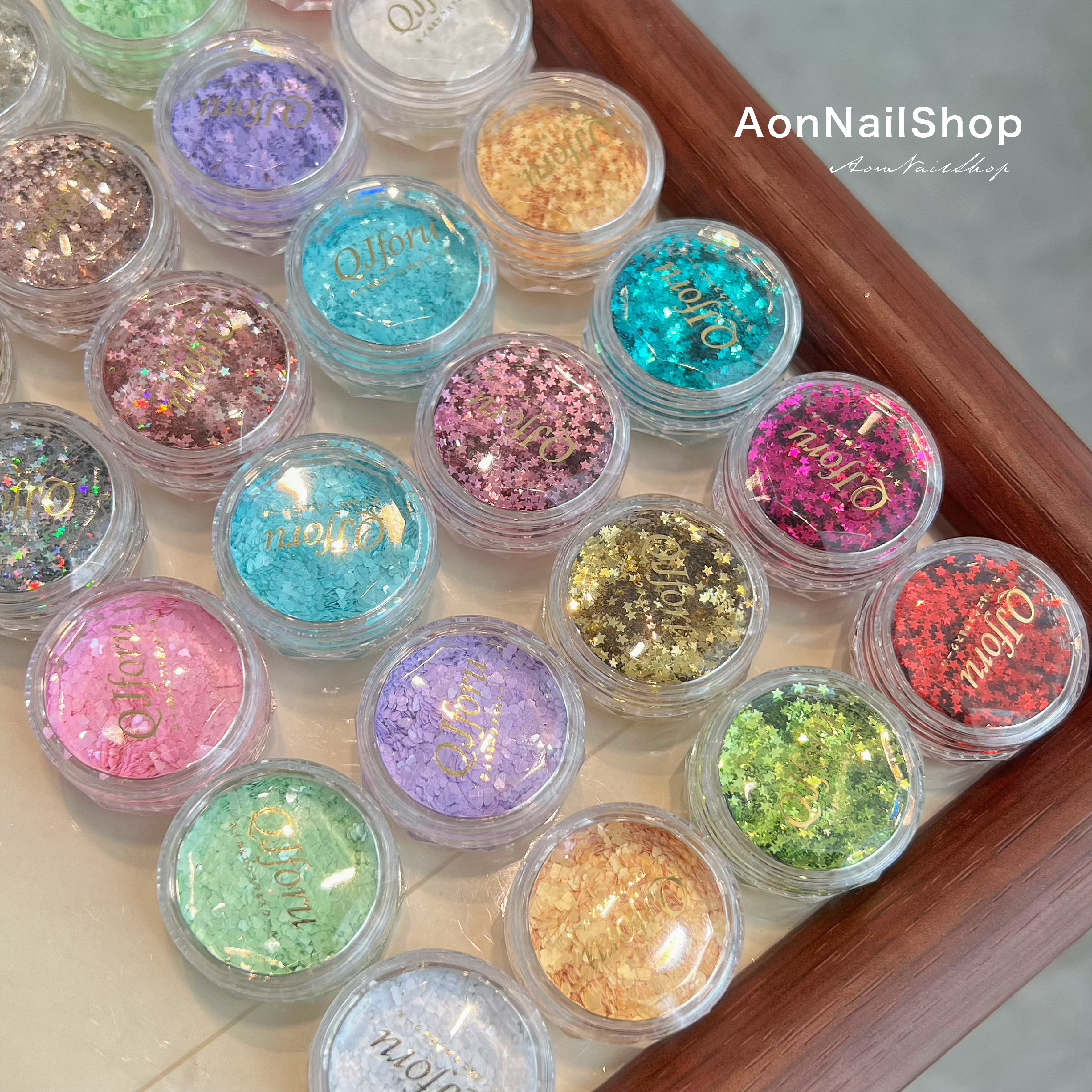 AONNAIL【亮片】迷你爱心美甲工具