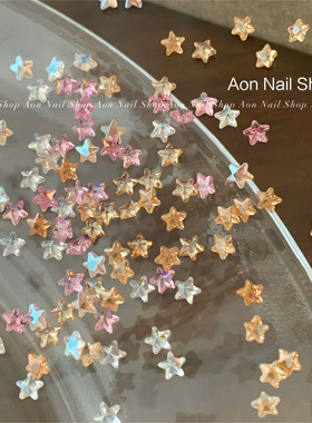 AONNAIL【饰品】美甲星星高亮圣诞星星钻美甲饰品圣诞饰品[C]