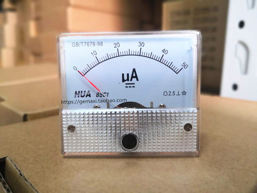 微安表直流dc电流表HUA华伟发票