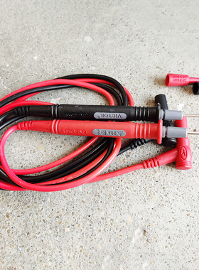 万用表笔线特尖万能表棒探针mf47指针导线victory检测线表笔fluke