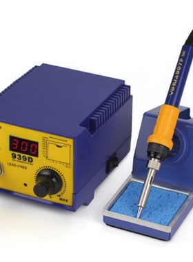 YH939D,恒温焊台 进口芯烙铁 电烙铁 75W焊台 维修工具 手柄907F