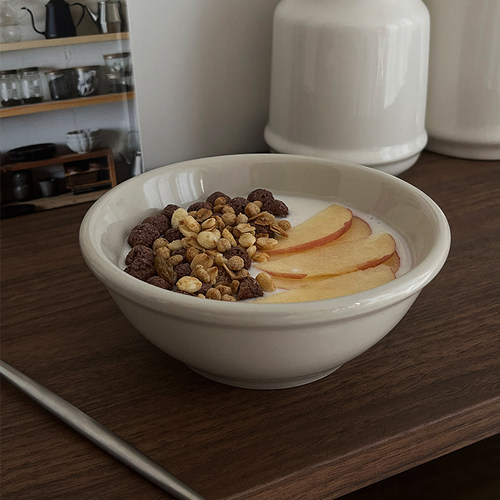 陶瓷朴简杂货厚实风燕麦碗