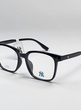 MLB镜架黑色框大脸显瘦男可配度数韩版素颜百搭女潮眼镜框 NY8068