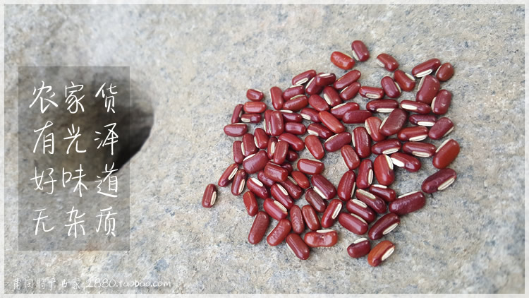 农家自种赤小豆长粒赤小豆