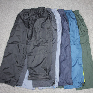 户外登山直筒休闲束脚裤 外贸日单春夏薄款 网衬透气防风速干运动裤