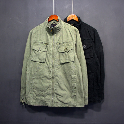 纯棉猎装M65工装夹克飞行夹克