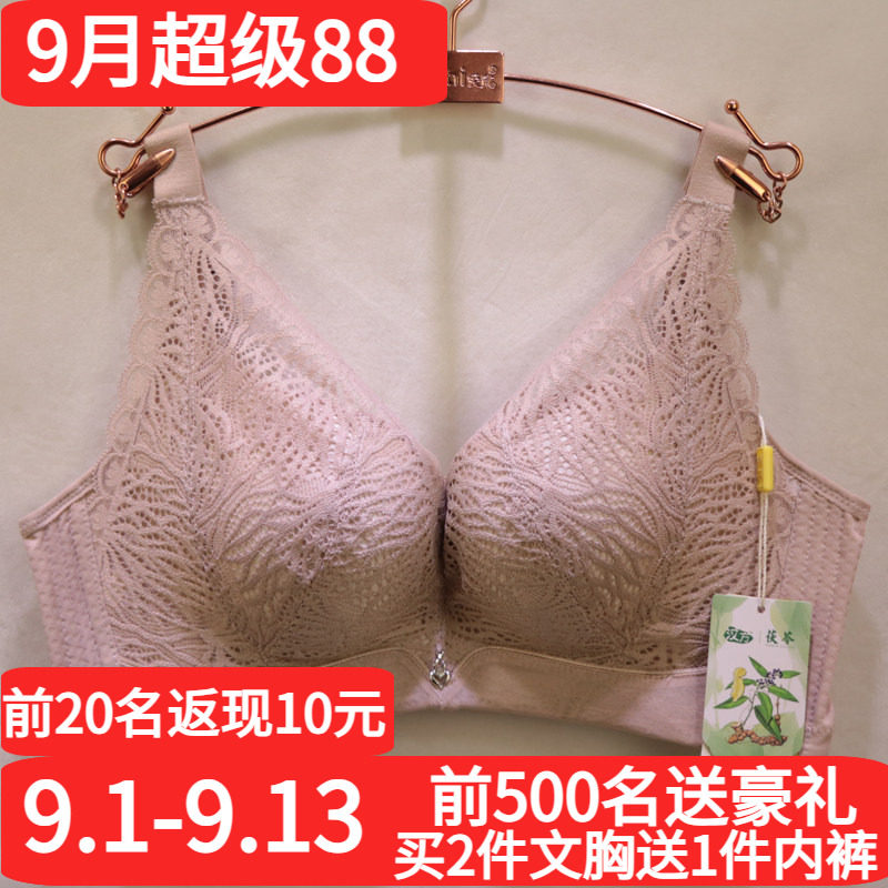 2025春夏款爱戴内衣D6515专柜同款无钢圈AB杯小胸聚拢茯岑纱文胸