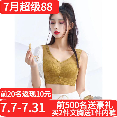 窈窕身姿舒适无钢圈全包显小文胸