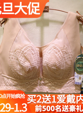 窈窕身姿YL5289全罩杯大胸显小无钢圈内衣舒适透气CDE杯调整文胸