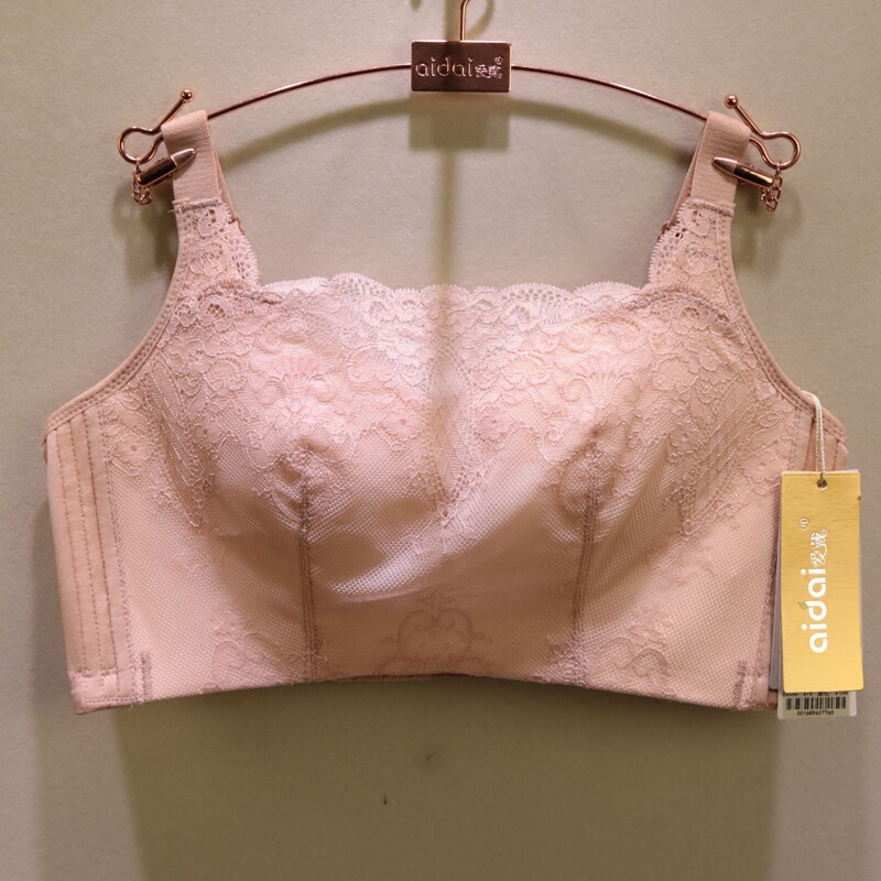 爱戴抹胸收副乳聚拢调整型文胸