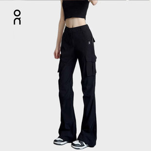 ON EWLL工装裤女款春秋新款窄版时尚降落伞兵运动裤百搭休闲潮流