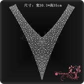 羊毛衫 衣服装 饰贴钻烫钻图毛衣水钻烫钻烫图 烫钻烫图案成品大图