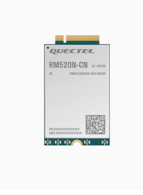 移远RM520N-CN模块RM520NCNAA 5G全网通M.2封装支持GPS定位RM520N