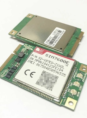 SIMcom SIM7600E-H MINIPCIE LTE 模块, 支持GPS功能,全新原装4G