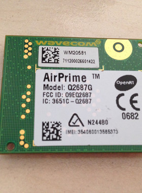 WAVECOM Q2687G模块Q2687国际版本模块 质量保证  现货直拍