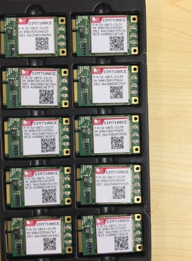 现货原装正品SIM7100CE全网通 4G模块 MINI PCIE接口支持多频 LTE