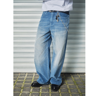 ComicTree C.t 2025冬季新款水洗休闲灯芯绒直筒长裤子男士抗皱潮