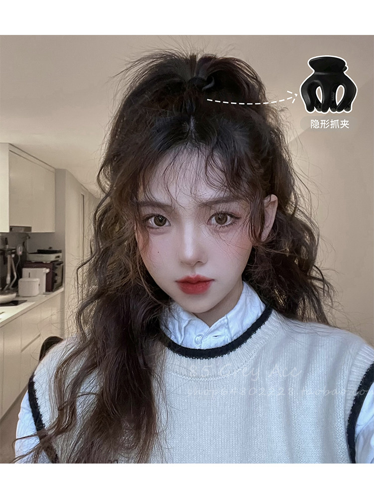 磨砂小发夹女侧边夹刘海碎发夹子鲨鱼夹高马尾抓夹发饰