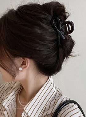 小众设计简约半扎发抓女气质高级感发夹2026新款爆款盘发抓夹头饰