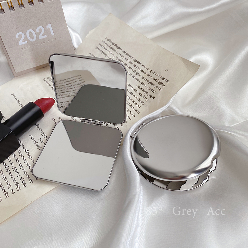 ins风不锈钢女宿舍化妆镜镜子